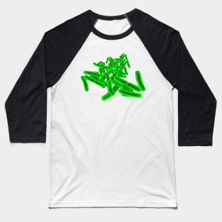 Green Bacteria Baseball T-Shirt